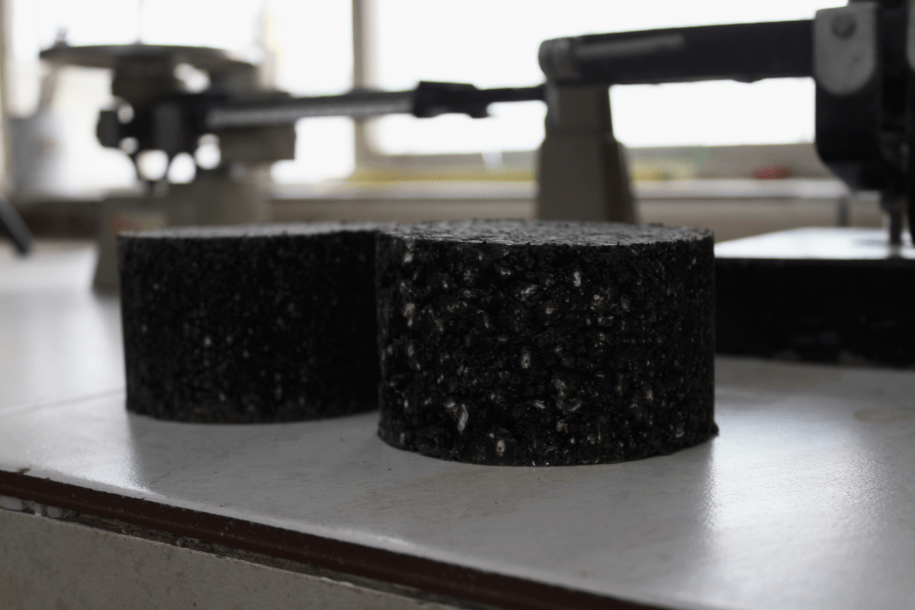 Muestra de pavimento Muestra de pavimento