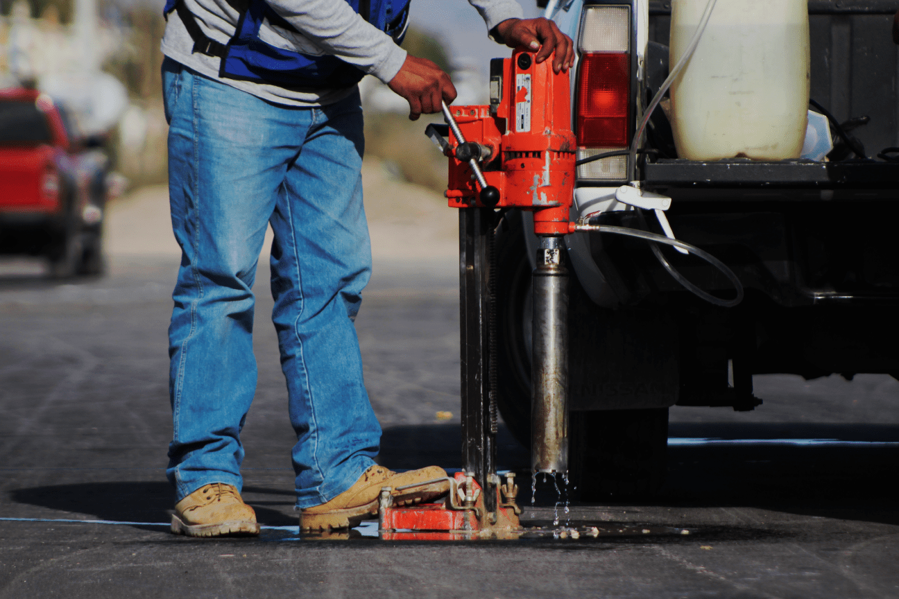 Prueba de pavimento en Torreón Prueba de pavimento en Torreón